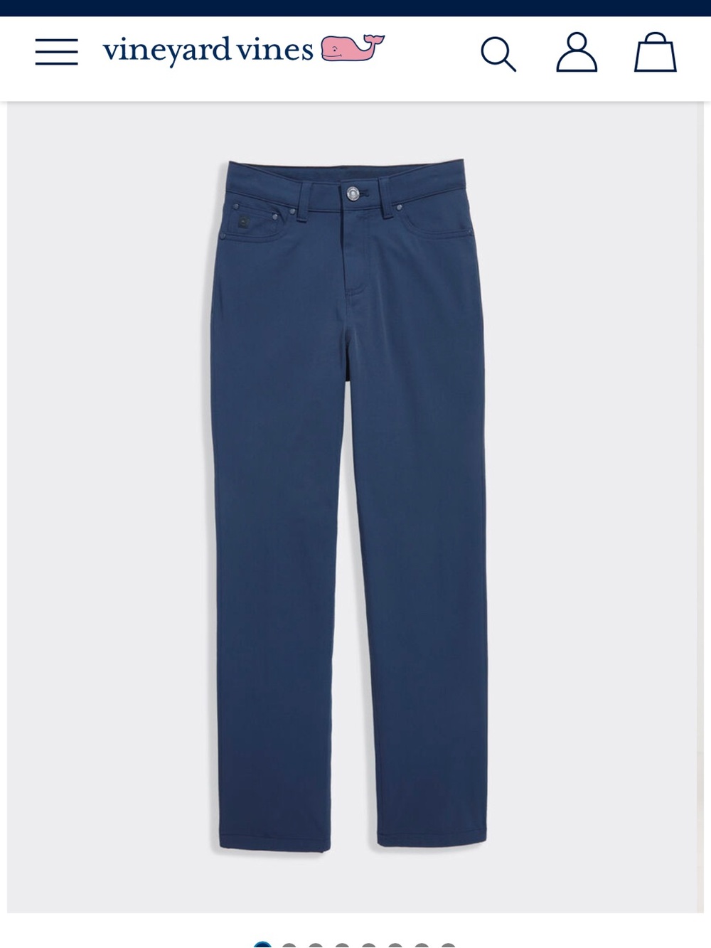 Vineyard Vines Boys On The Go Navy Straight Jeans